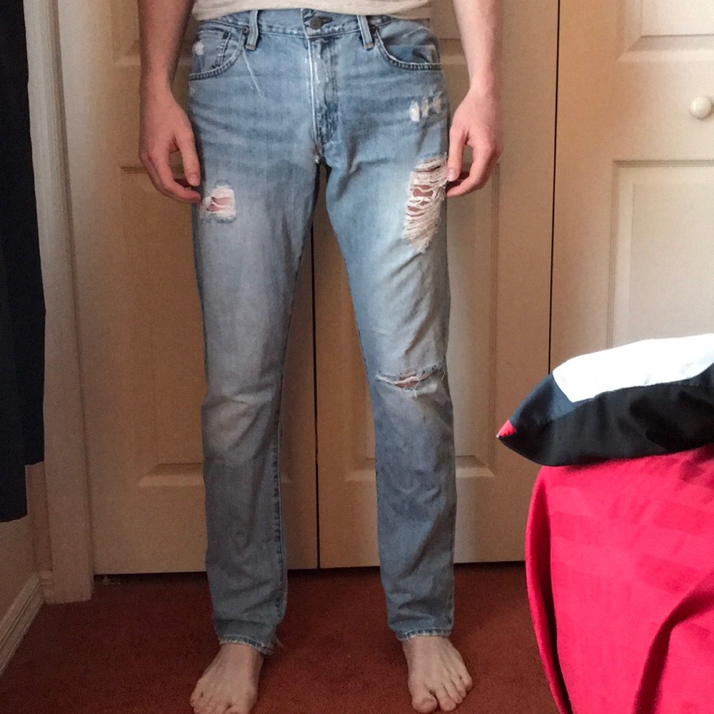 Polo Ralph Lauren Ripped Jeans